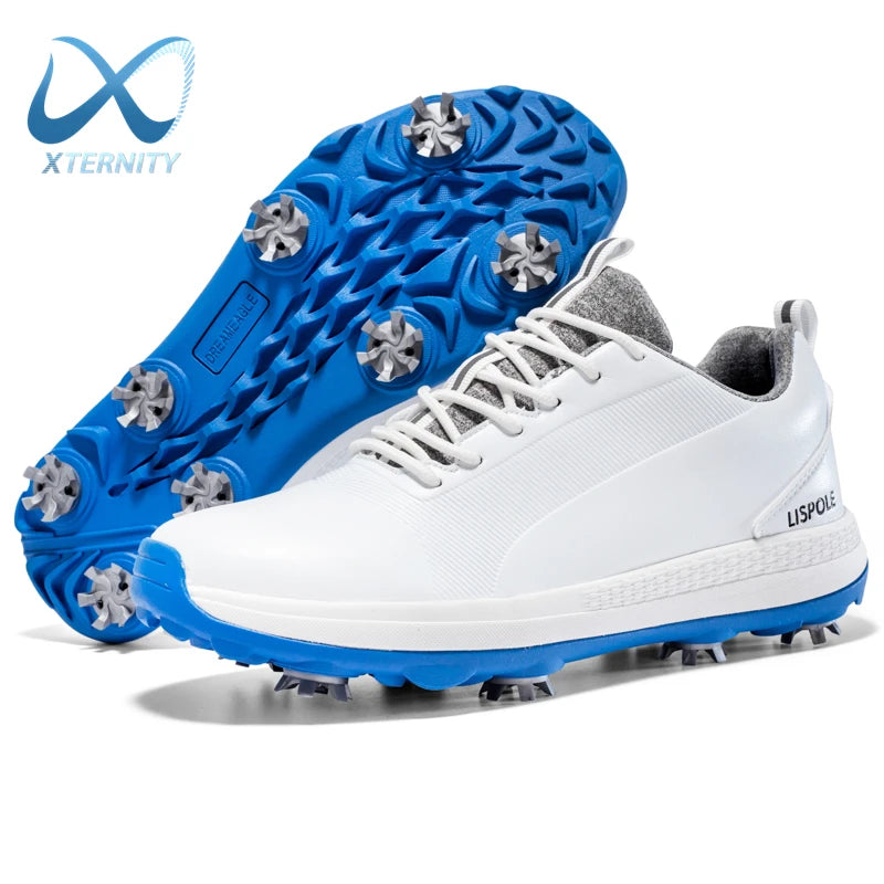 Hot Sale Lersure Golf Shoes Men Waterproof