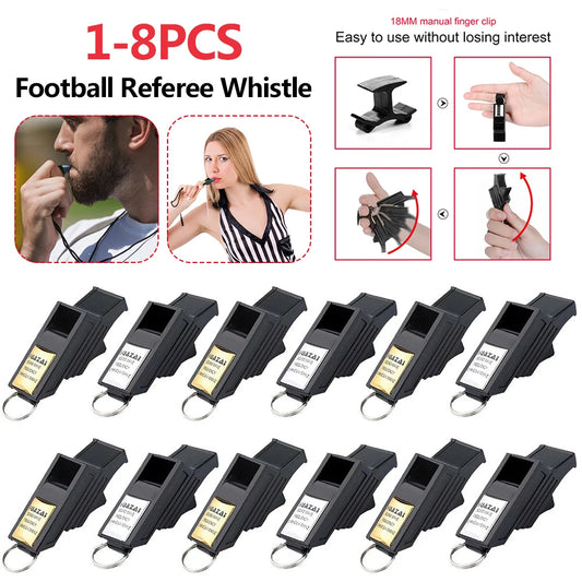 1-8PC Professional Soccer Referee Whisles