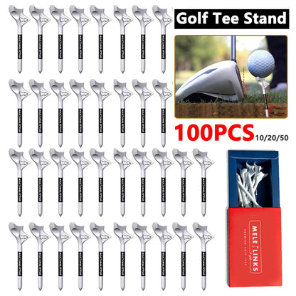 1/10Box 10-100PCS Golf Tees 10° Diagonal