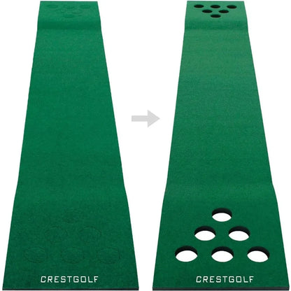 Golf Pong Mat Game Set Green Mat,Golf Putting Mat