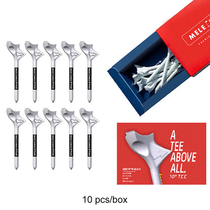 1/10Box 10-100PCS Golf Tees 10° Diagonal