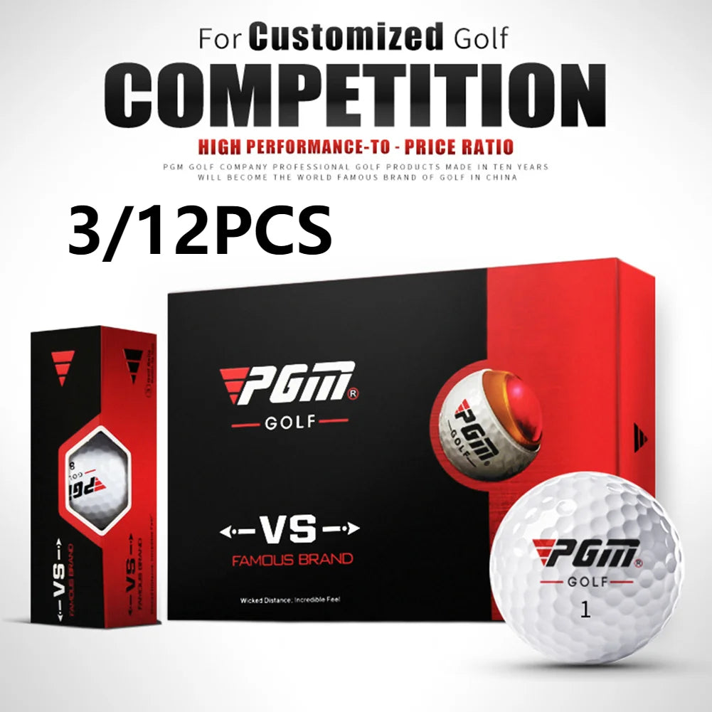 3/12 Pcs Golf Match Ball