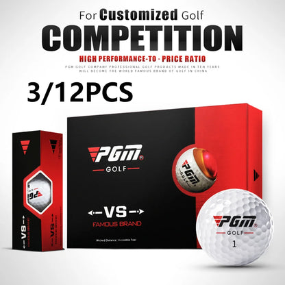 3/12 Pcs Golf Match Ball