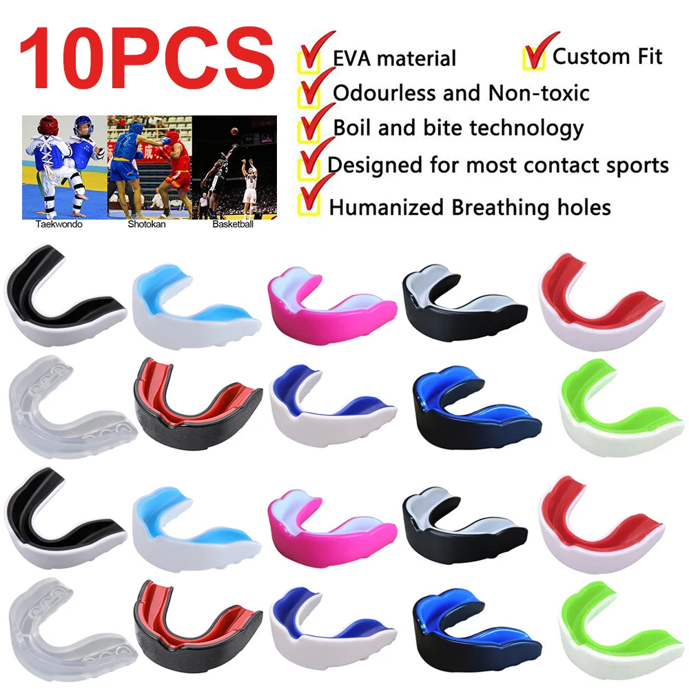 10pcs Sports Mouth Guard