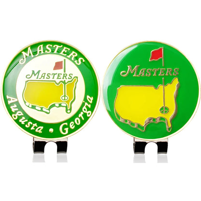 Golf Ball Mark with Magnetic Golf Hat Clip