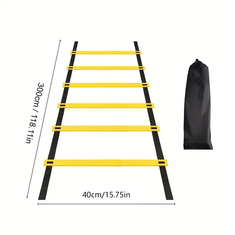 3 M 4 M 6 M Adjustable Agility Ladder Nylon Strap J